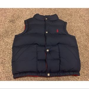 Toddler Polo Ralph Lauren Reversible Vest | 4T
